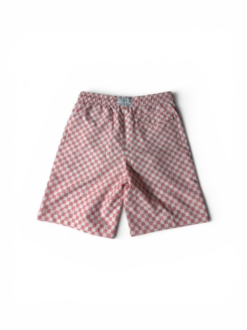 Southern Tide Swim Trunks Men XL Pink & White Checker Board Shorts Mesh Lined